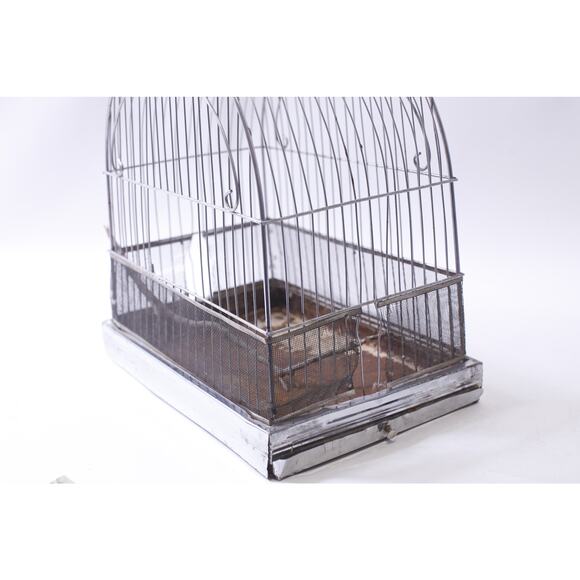 Vintage, Bird Cage, Metal, Aviary, Rust, Incomplete, FLAWED ~ 250202-WH 1093 - Picture 5 of 9